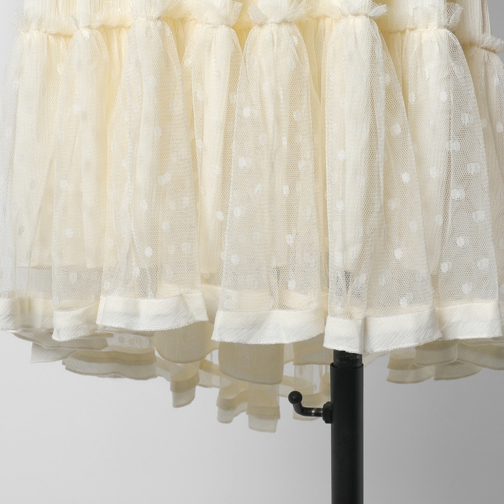 **FP Cream Boho Halter Mini Dress - Picture 14 of 15